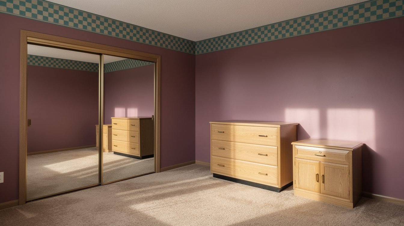 Nostalgic 80s decor: nobody designed it, everybody had it